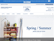 Tablet Screenshot of caleffionline.it